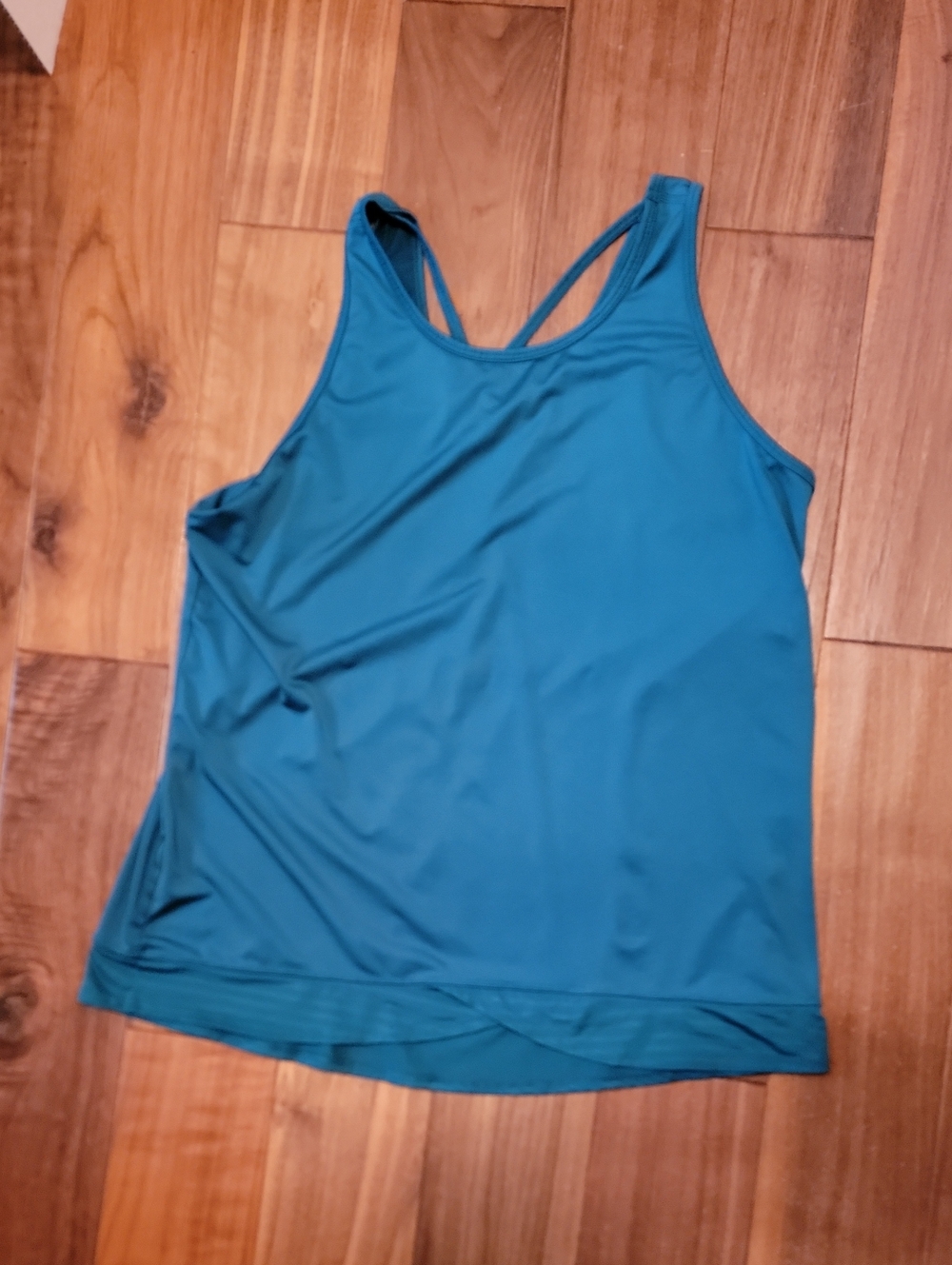tek gear Teal Performance Racerback Tank